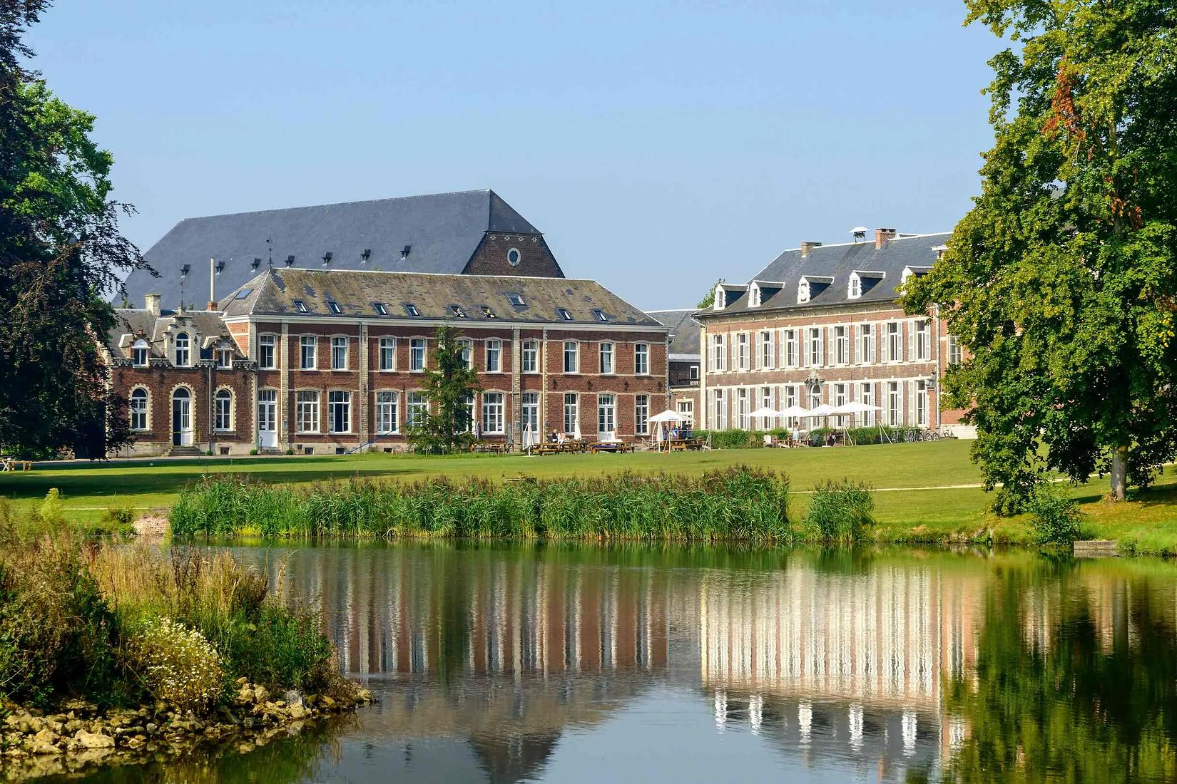 13th century grand abbey in the Belgian countryside only 45 mins from Brussels