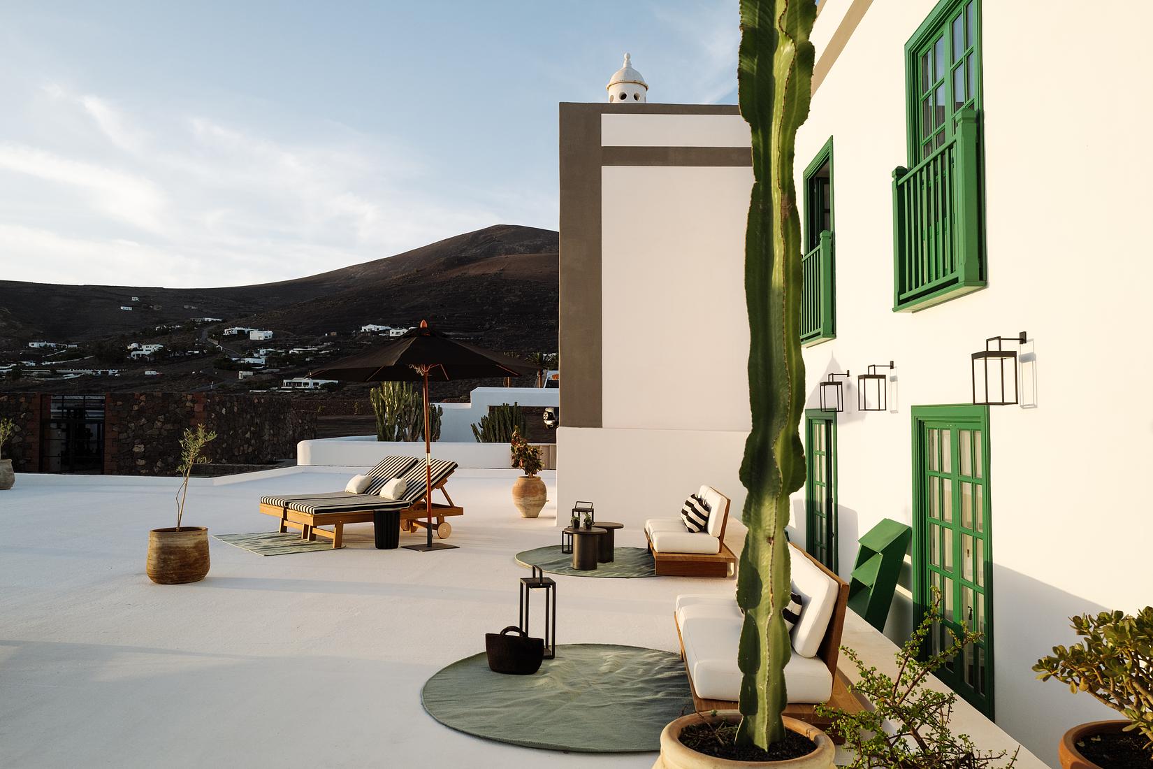 Tropical 5* boutique hotel hidden in the Lanzarote countryside with volcano and ocean views