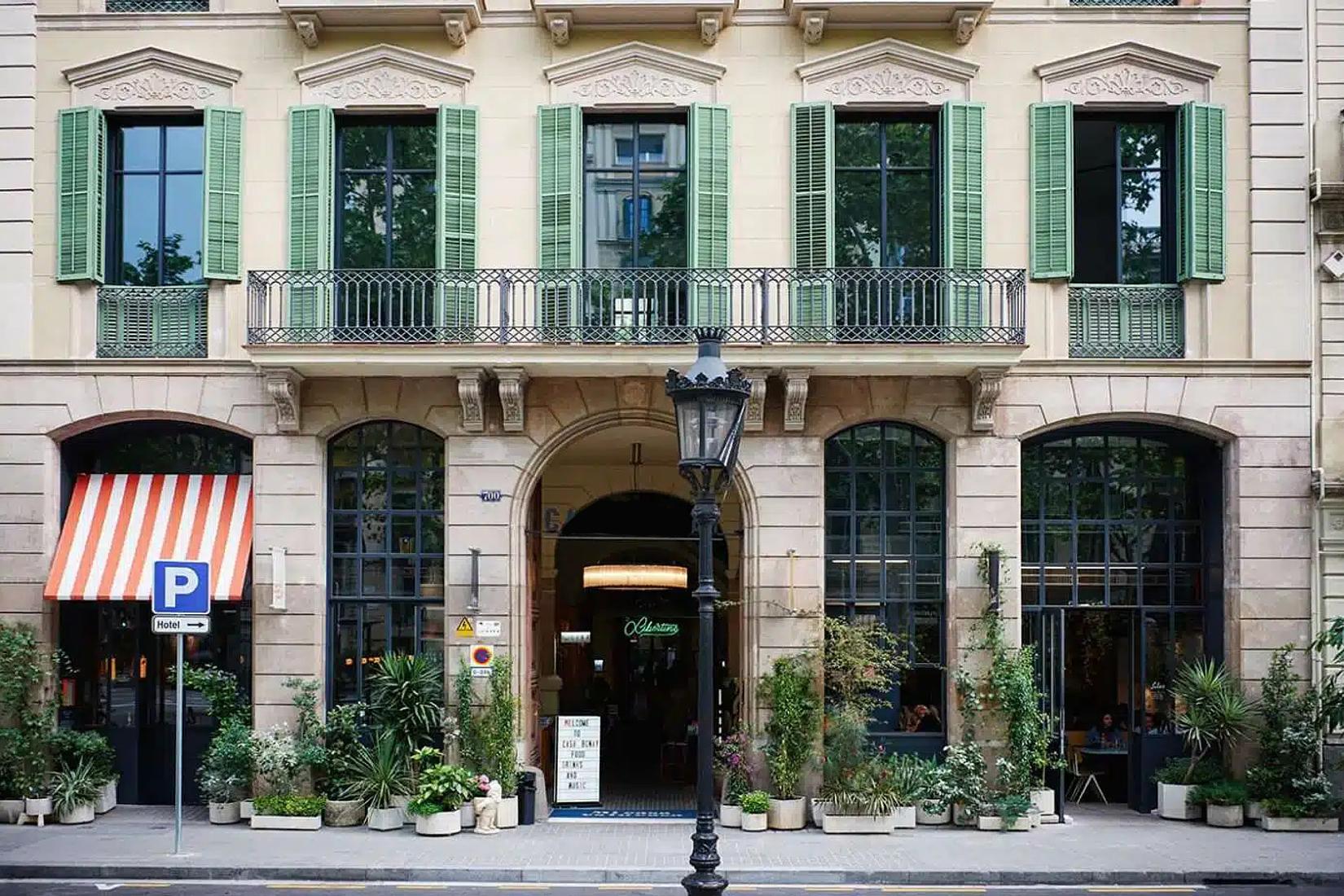 Boutique design-led hotel in Barcelona's vibrant Eixample district