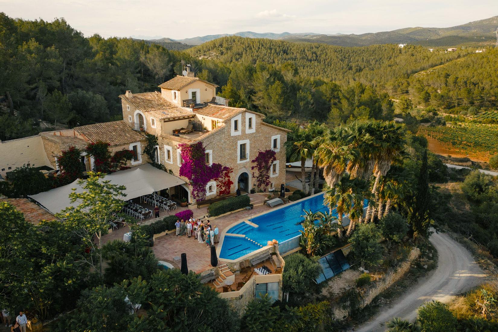 Catalan mansion house with breathtaking sea and mountain views 45 mins from Barcelona